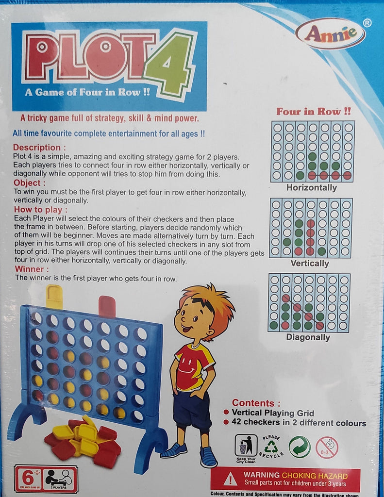 Plot 4 fun game big size Board Game KidosPark