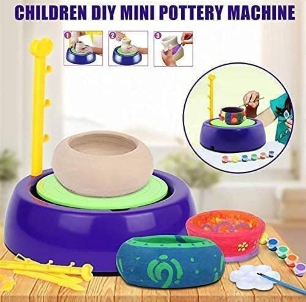 Pottery Wheel Kit: Unleash Creativity with Clay Art and Crafts KidosPark