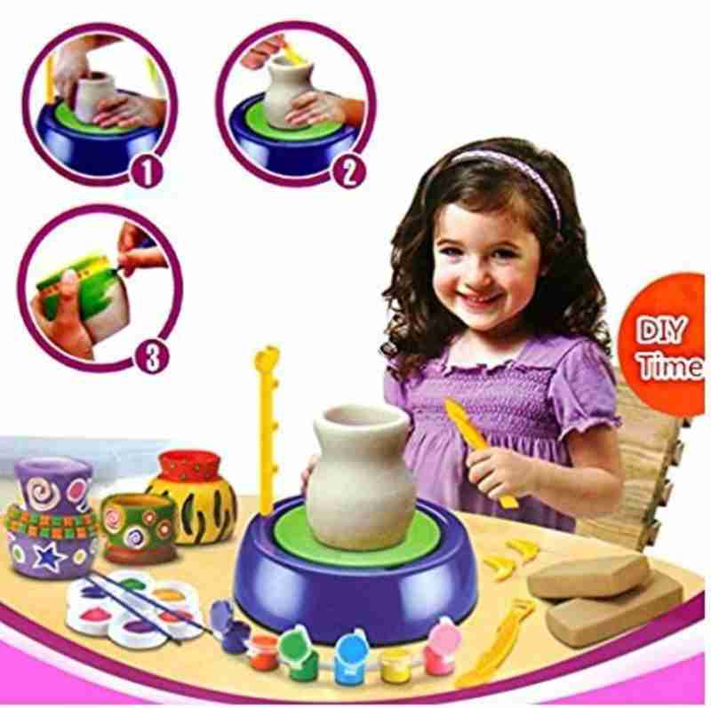 Pottery Wheel Kit: Unleash Creativity with Clay Art and Crafts KidosPark