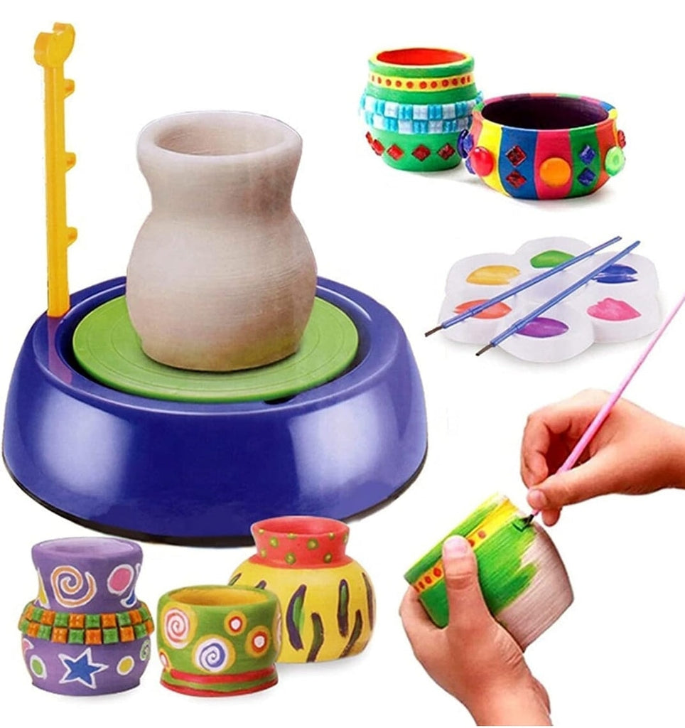 Pottery Wheel Kit: Unleash Creativity with Clay Art and Crafts KidosPark