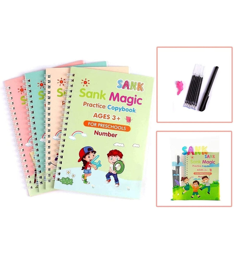 Practice Calligraphy notebook / Tracing book for preschoolers Diary KidosPark