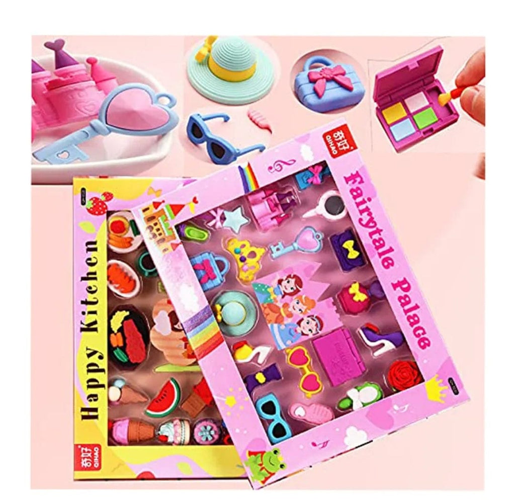 Princess Castle Erasers Set - Perfect Birthday Party Return Gift! stationery KidosPark