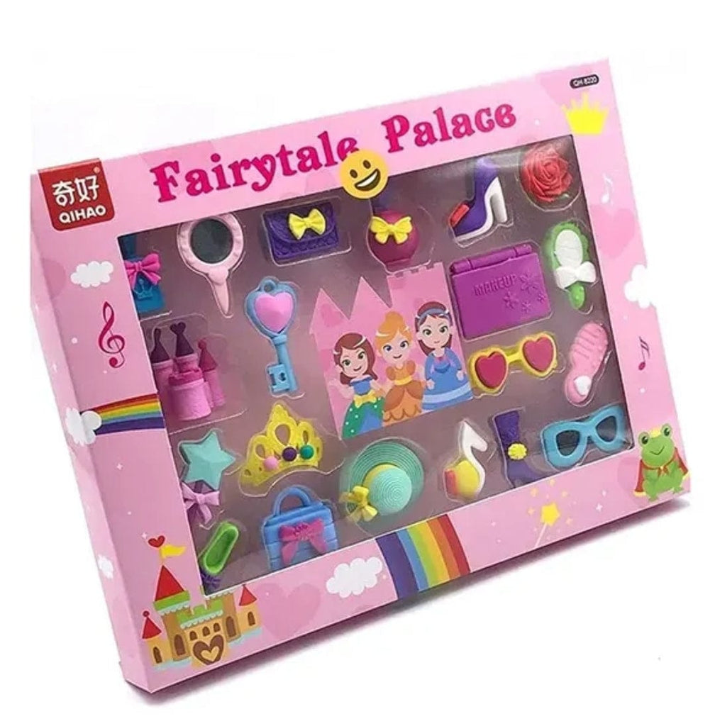 Princess Castle Erasers Set - Perfect Birthday Party Return Gift! stationery KidosPark