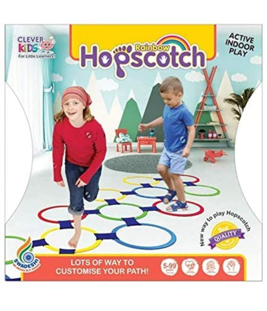 Ring Hopscotch Jumbo Game for Kids and Adults Toy KidosPark