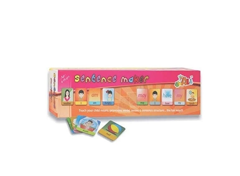 Sentence maker - Fun way of teaching kids nouns, pronouns, verbs, tense and sentence structure Educational toy KidosPark