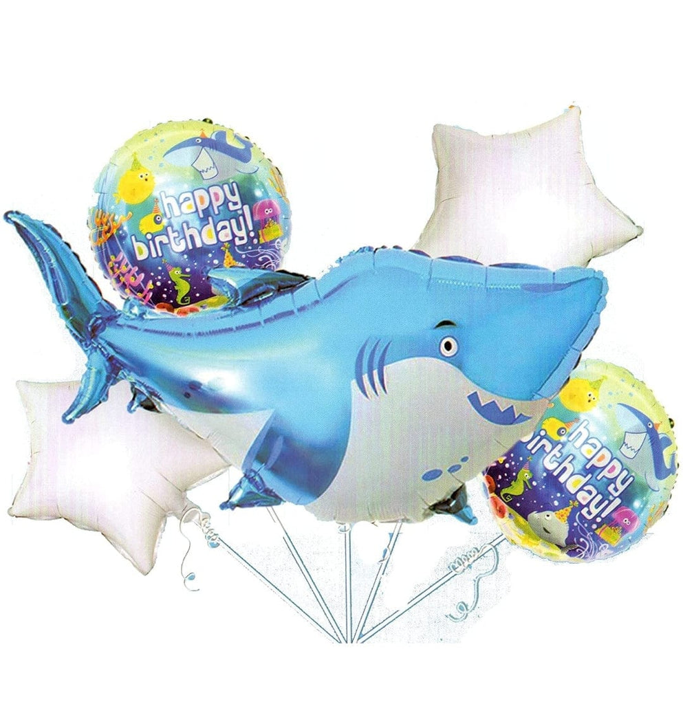 Shark Theme based Foil Balloon for birthday party decoration Birthday Party DŽcor KidosPark
