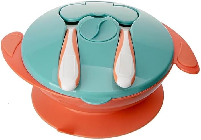 Silicone Baby Feeding Bowl Set cutlery Kidospark