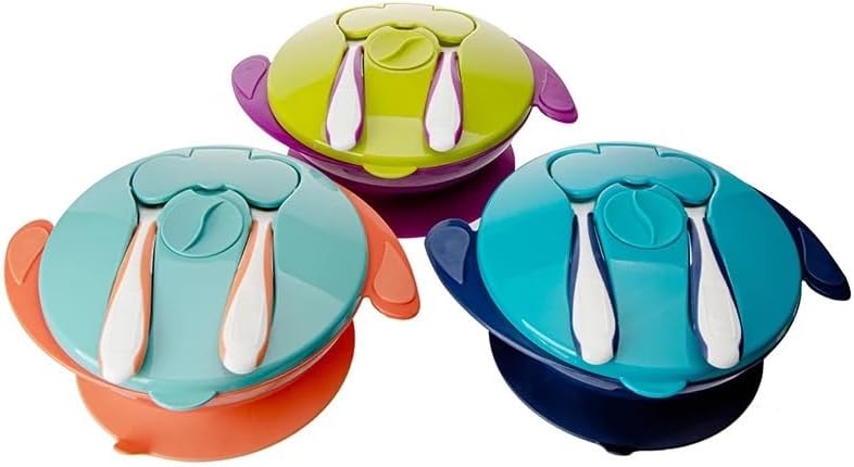 Silicone Baby Feeding Bowl Set cutlery Kidospark