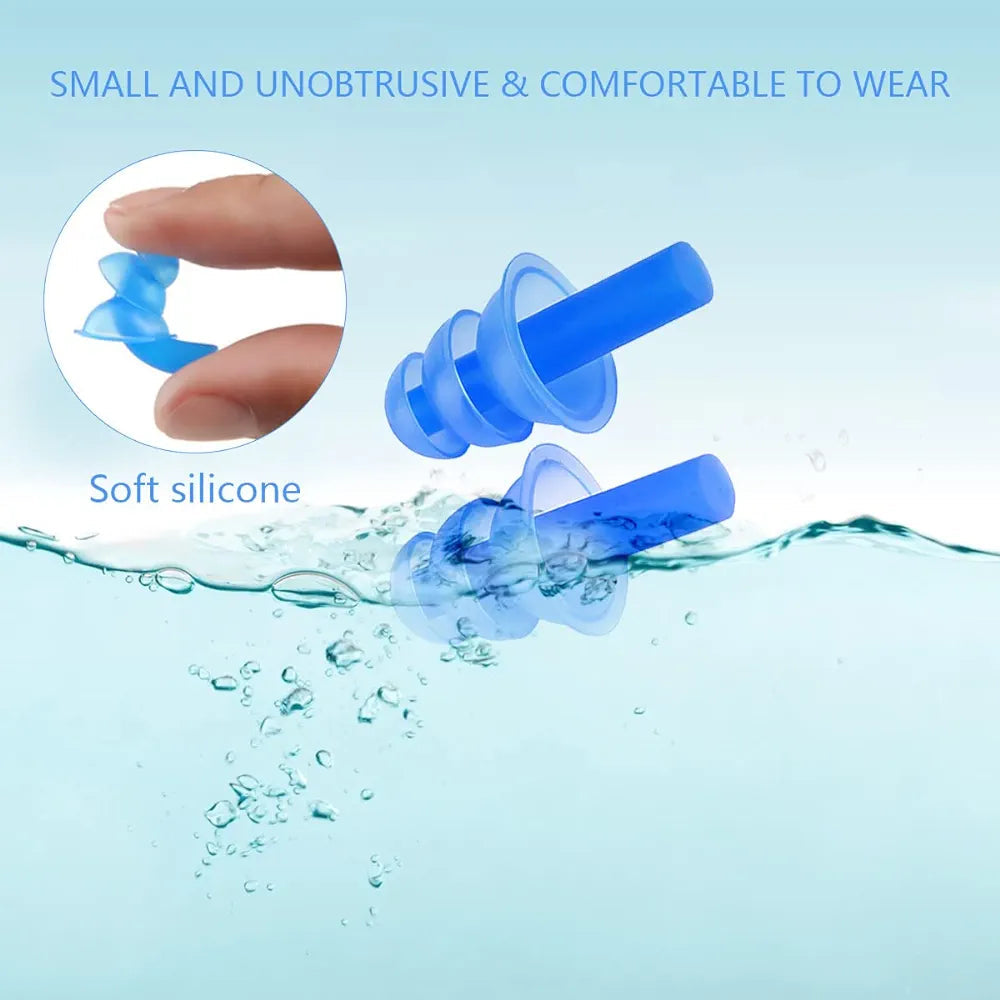 Silicone Nose Clip and Ear Plugs Set: Enhance Your Water Activities Kidospark