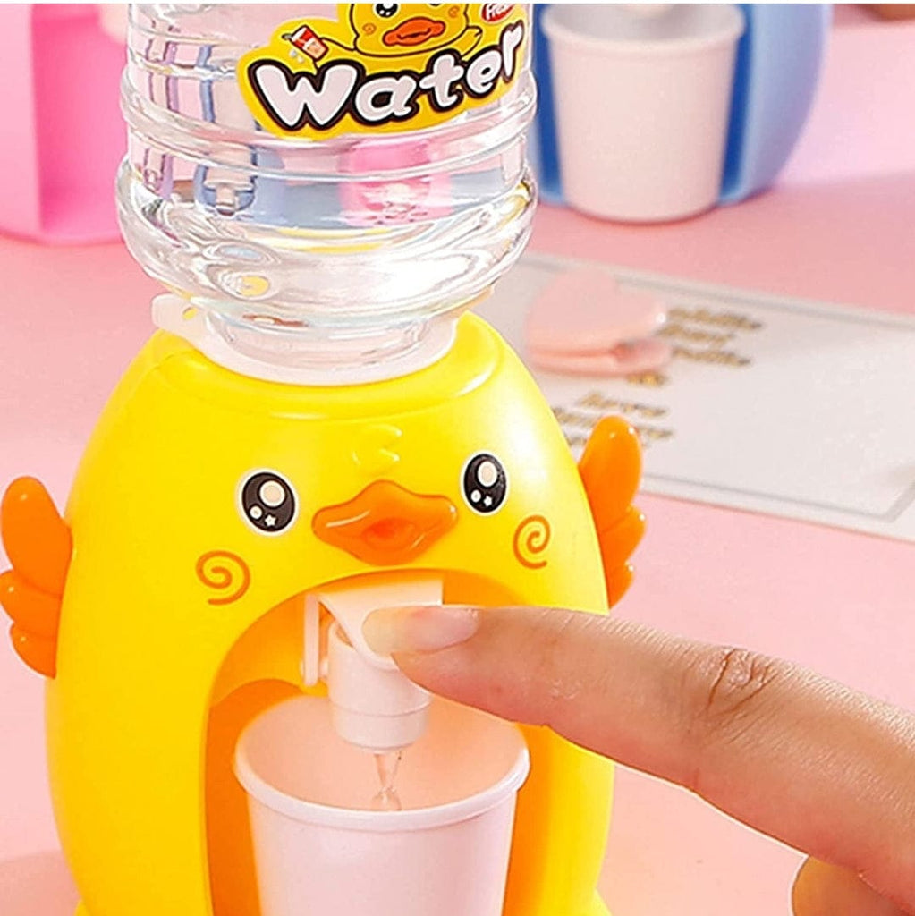 Small Cute Multicolour Duck Water Dispenser with Multicolour Clay Small Water dispenser for Kids (200 g) Art and Crafts KidosPark