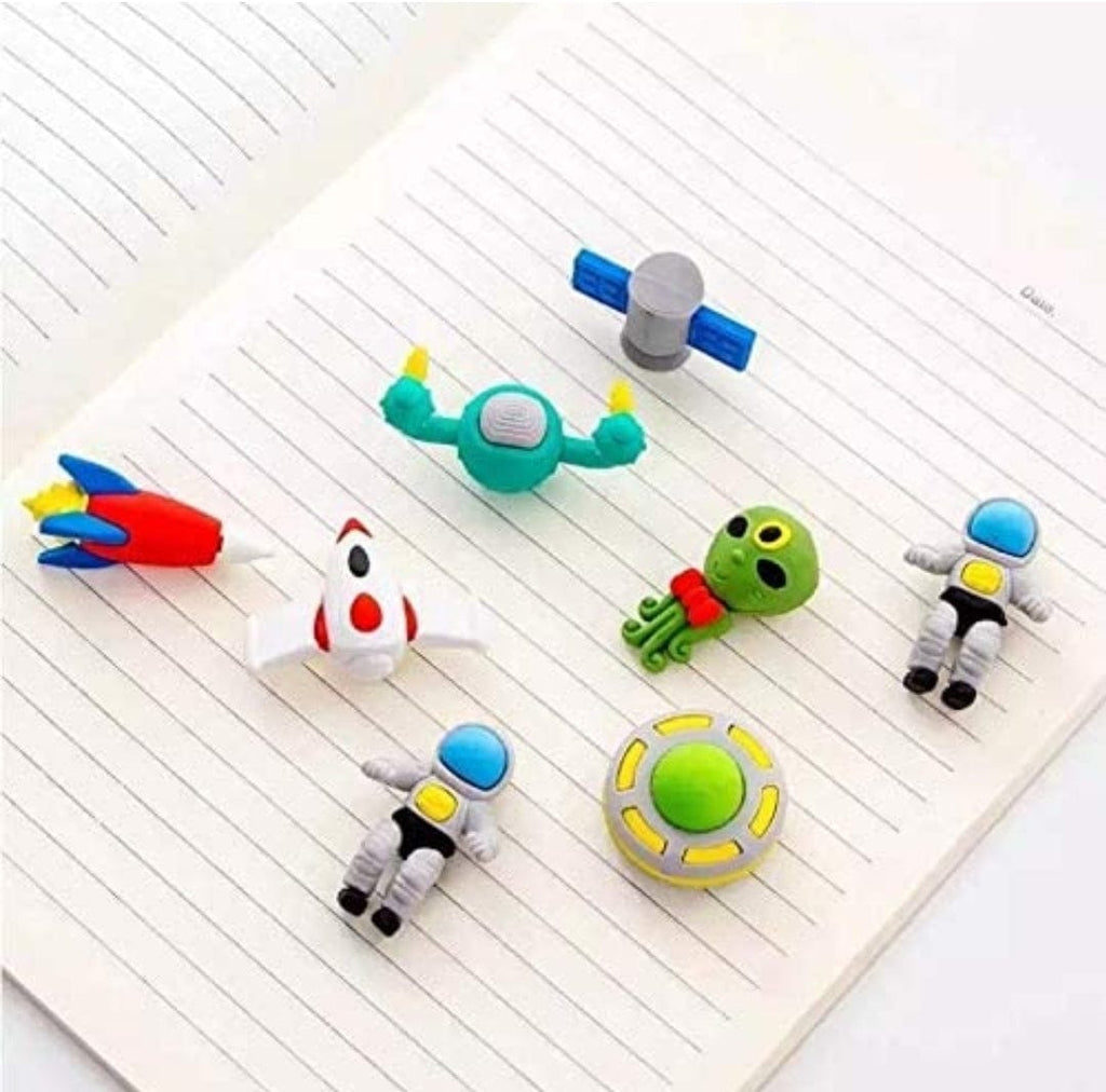 Space/ Astronaut designed erasers for kids stationery KidosPark