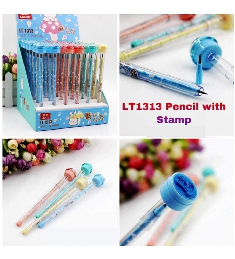 Stamp pencil for kids stationery KidosPark