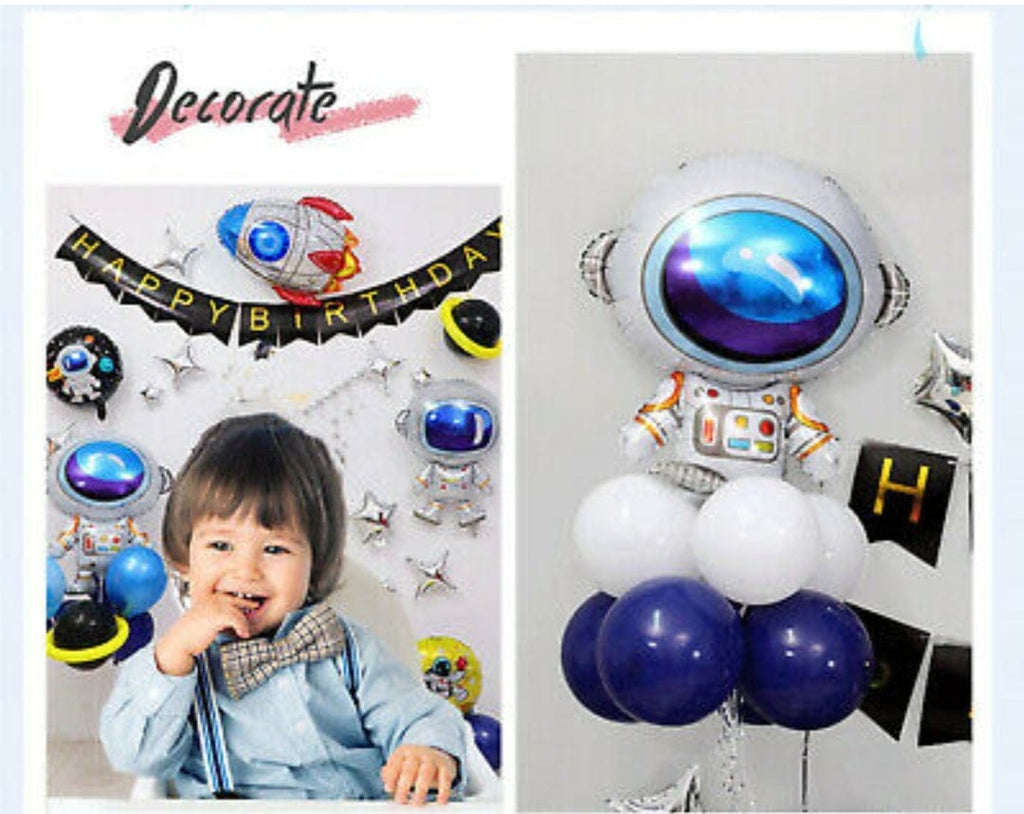 Stellar Sky: Complete Space Theme Balloon Set for Unforgettable Celestial Celebrations Birthday Party DŽcor KidosPark