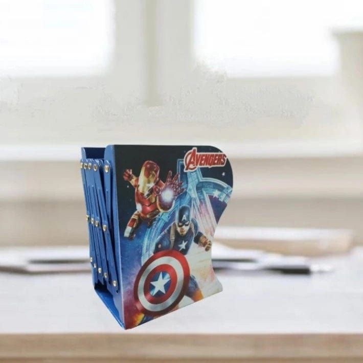 Super hero design bookends/ book shelf / book organiser for home/ office use book organizer KidosPark