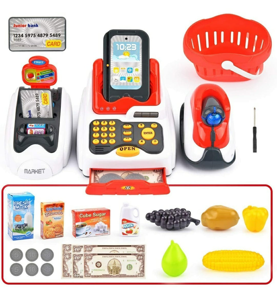 Super market cash register pretend play toy Role play toys KidosPark