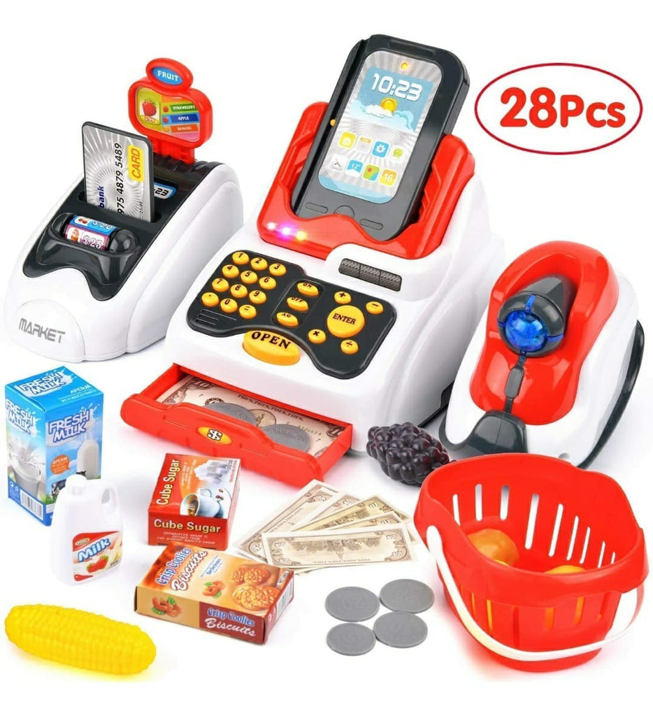 Super market cash register pretend play toy Role play toys KidosPark