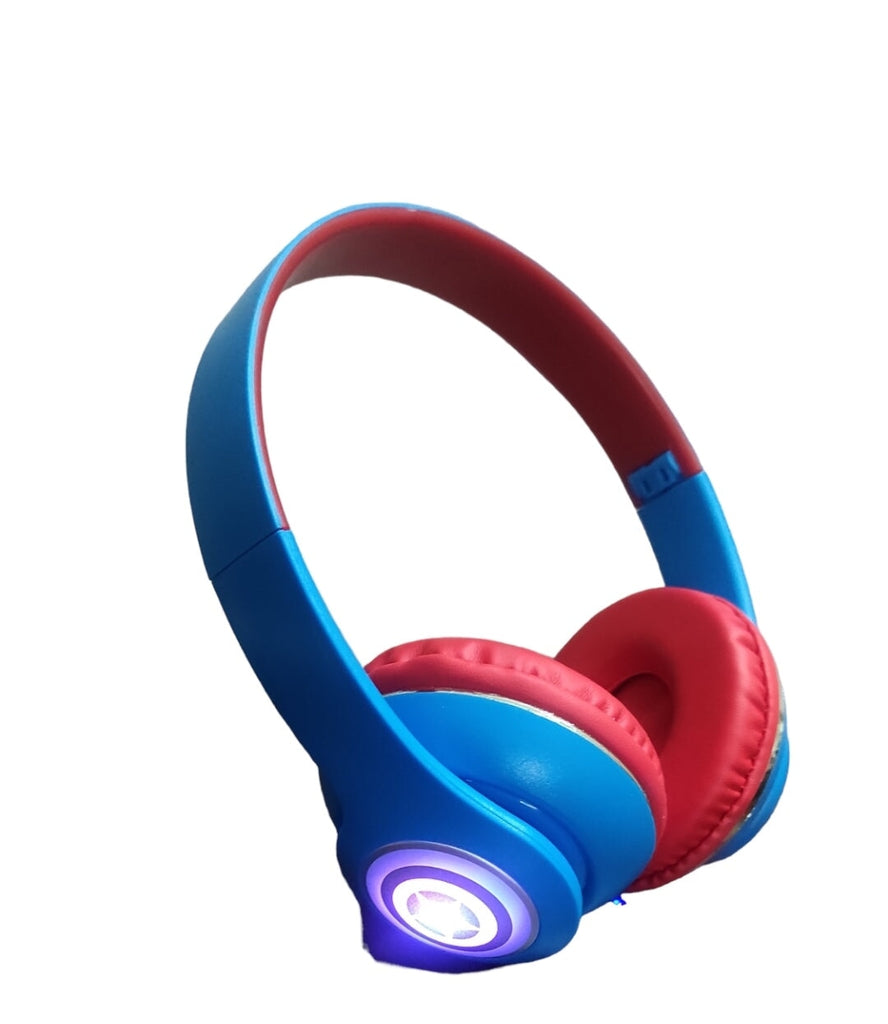 Superhero bluetooth wireless Headphones - Blue Headphones KidosPark