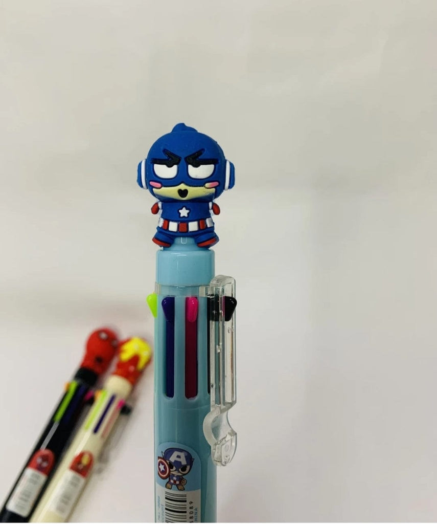 Superhero styled ball point roller pen ( Pack of 3) stationery KidosPark