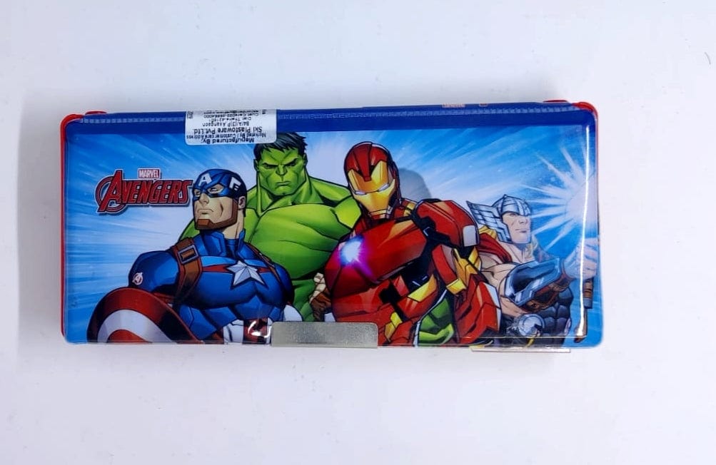 Superhero Styled Pencil box / Stationery box for kids Bags and Pouches KidosPark