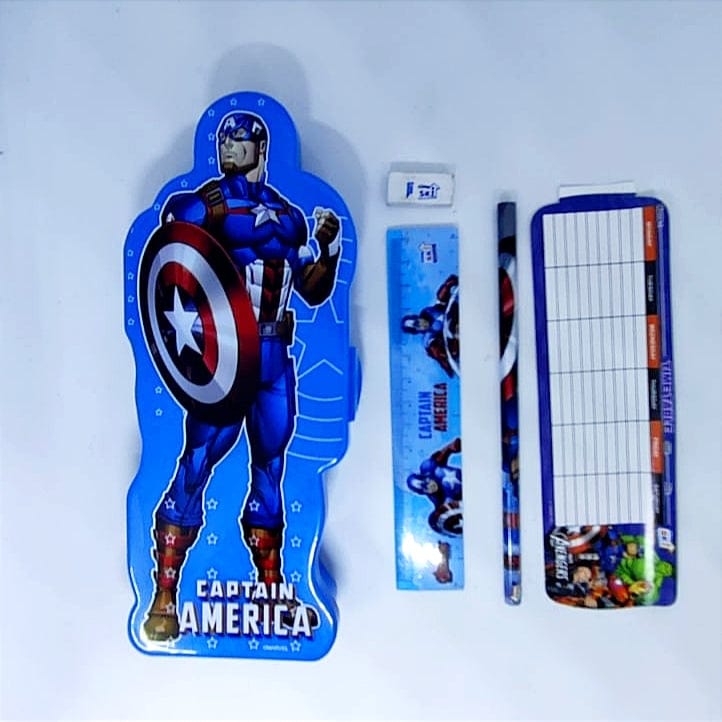 Superhero Styled Pencil box / Stationery box for kids Bags and Pouches KidosPark