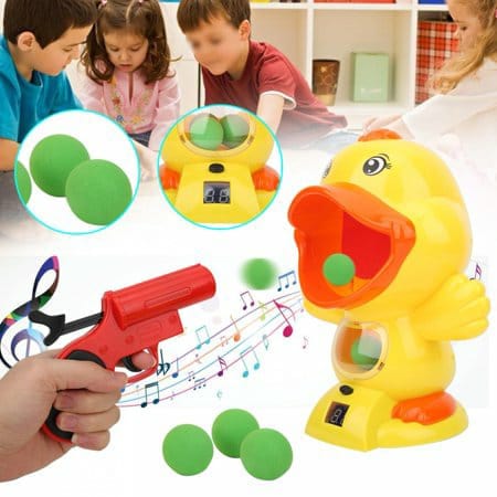 The hungry duck feeding gun game Toy KidosPark