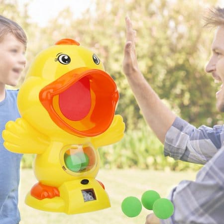 The hungry duck feeding gun game Toy KidosPark