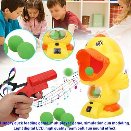 The hungry duck feeding gun game Toy KidosPark