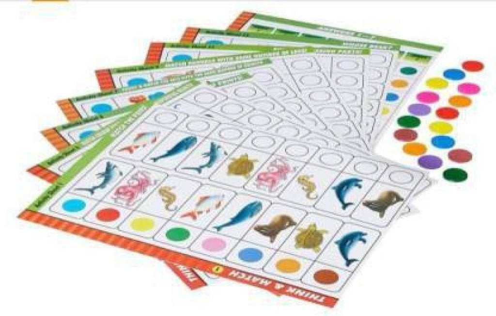 Think and match brain building game - Learn, Engage and Grow Educational toy KidosPark