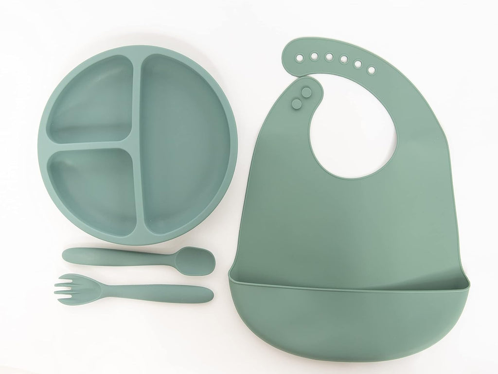 Toddler Silicone Dinner Set - Safe and Fun Mealtime Essentials cutlery Kidospark