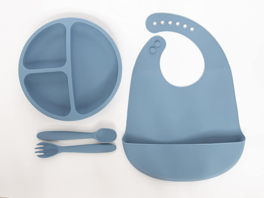 Toddler Silicone Dinner Set - Safe and Fun Mealtime Essentials cutlery Kidospark