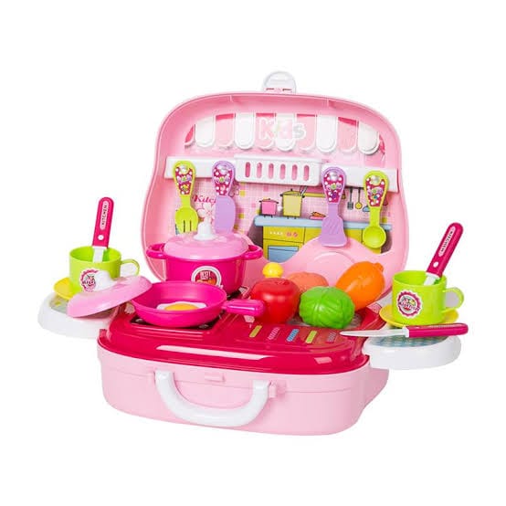 Trolley Kitchen set for kids - Educational Toy/ Role play Role play toys KidosPark