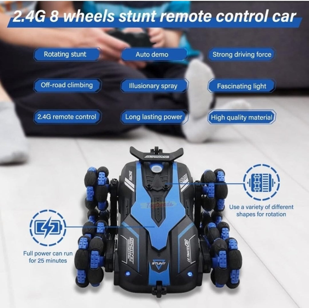 Ultimate RC Car: Versatile, Powerful, and Perfect for Adventure - Blue Color Remote controlled Toys KidosPark