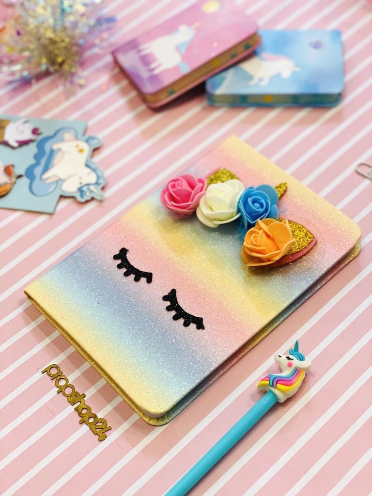 Unicorn Diary and pen Gift pack Diary KidosPark