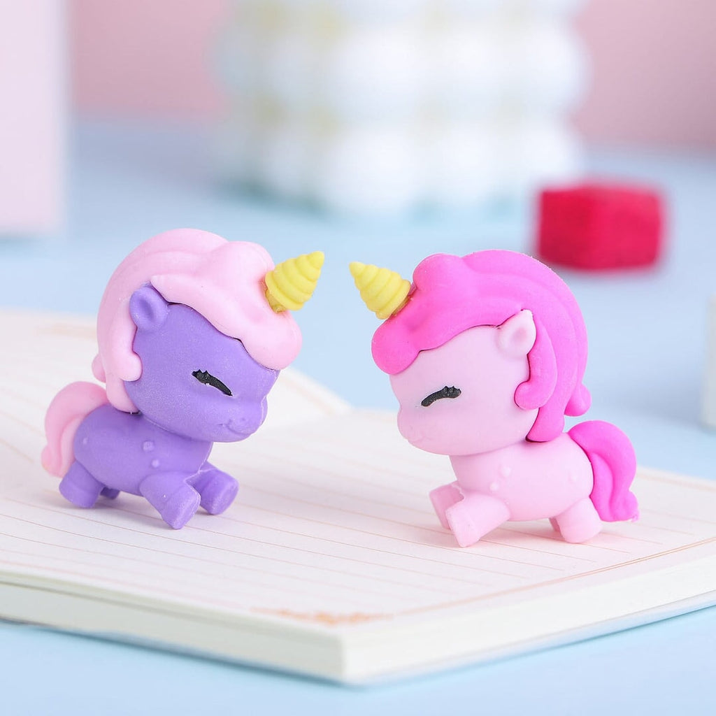 Unicorn Erasers for Kids ( Pack of 4) stationery KidosPark