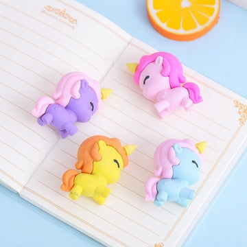 Unicorn Erasers for Kids ( Pack of 4) stationery KidosPark