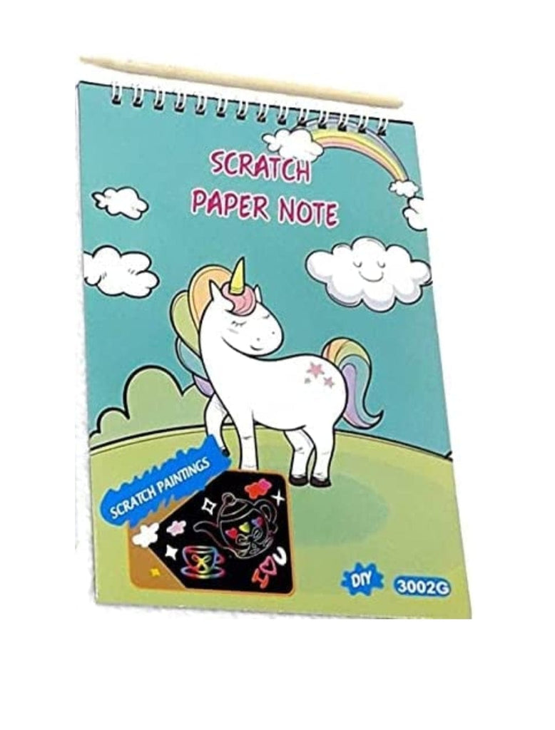 Unicorn scratch book Diary KidosPark