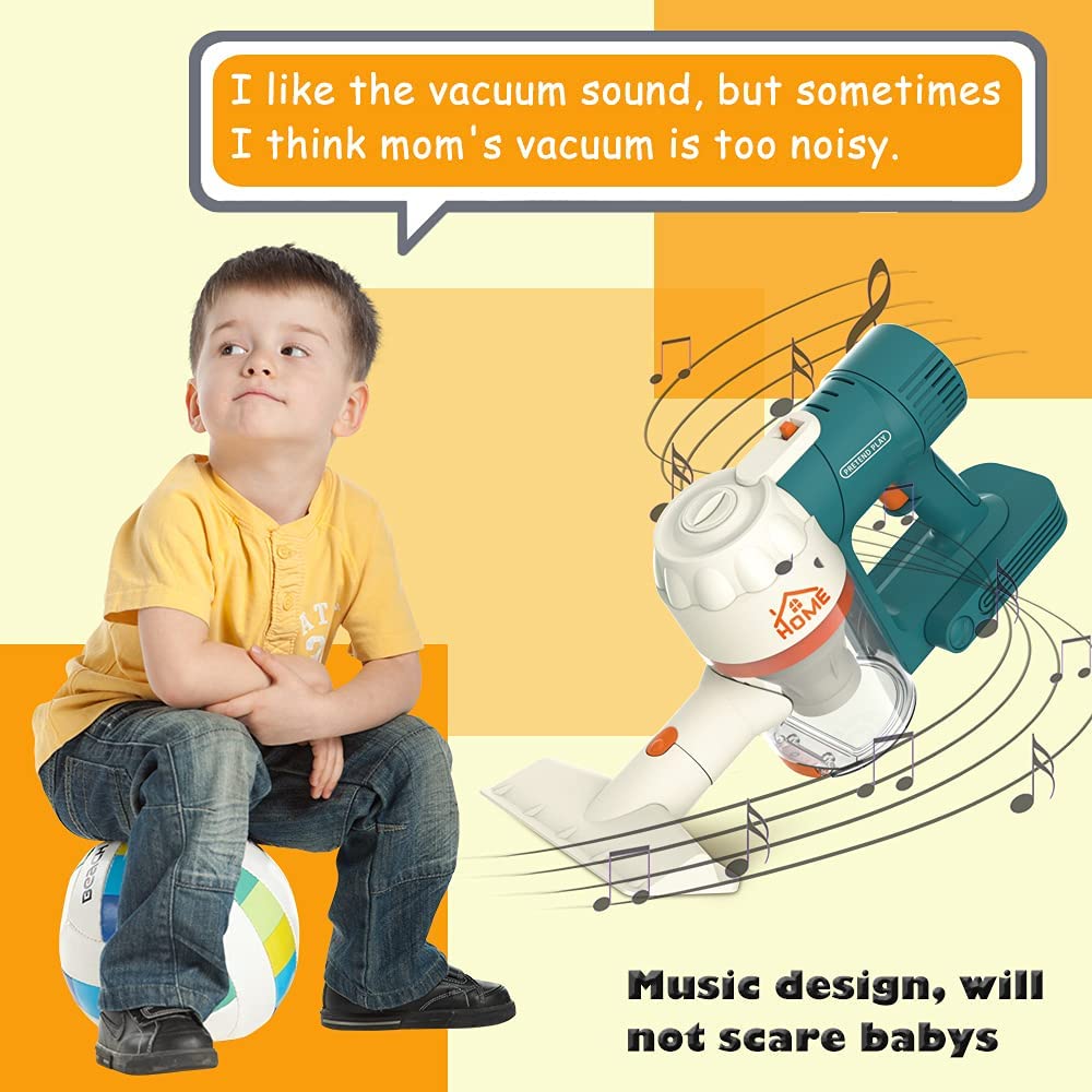 Vacuum cleaner cleaning appliance for kids pretend play Role play toys KidosPark