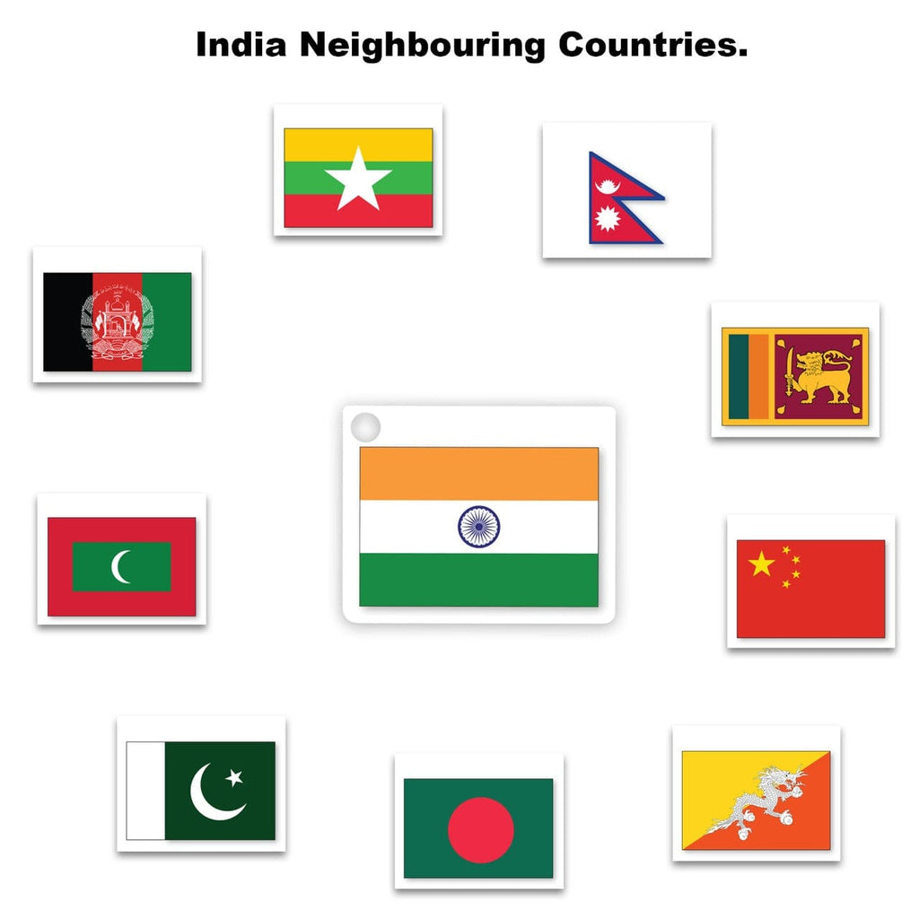 World country flash card for kids Board Game Tiddler India